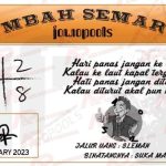 Syair HK Mbah Semar 19 January 2023